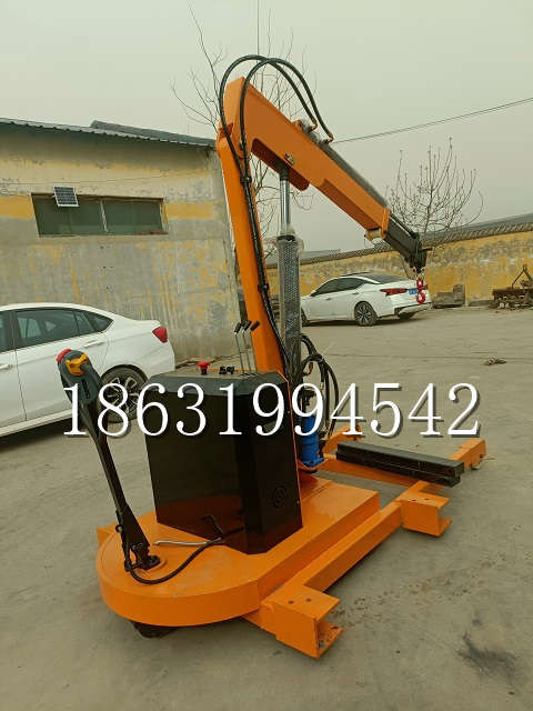 沈北新区自卸车厢随车吊 自制轮式四不像起重机 四驱平板吊 5吨 贵盛